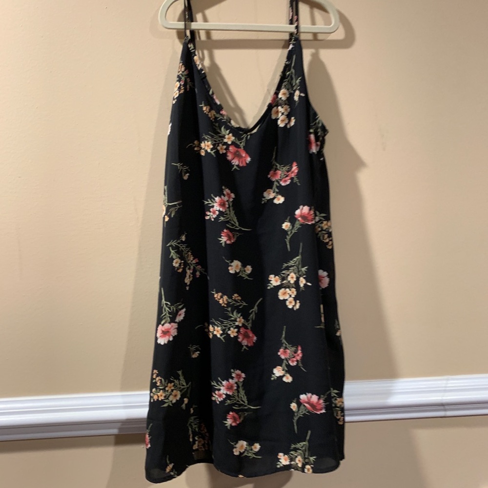 Black Floral dress